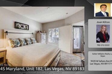10245 Maryland, Unit 182, Las Vegas, NV 89183