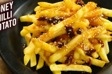 How To Make Honey Chilli Potato | McCain Honey Chilli Fries | Honey Chilli Potato Recipe By Varun