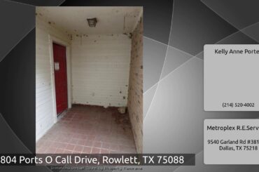 6804 Ports O Call Drive, Rowlett, TX 75088
