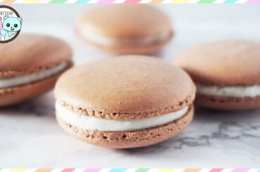 CHOCOLATE FRENCH MACARONS, NATIONAL CHOCOLATE DAY, DESSERT IDEAS