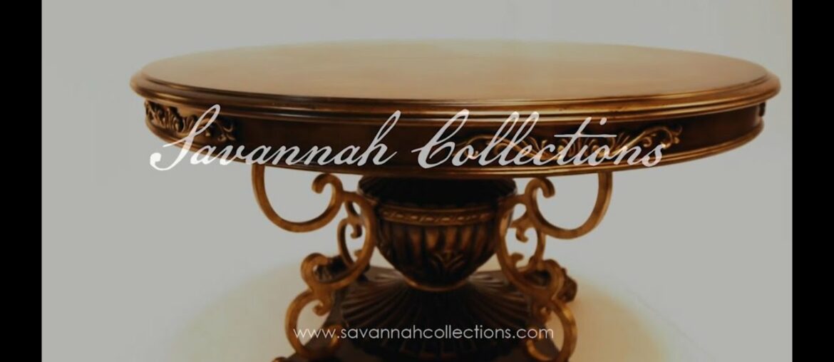 French Furniture Dining Table by Savannah Collections Thomasville French Furniture Dining Table by Savannah Collections Thomasville