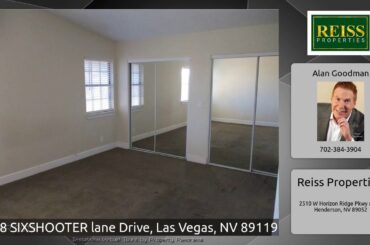 7268 SIXSHOOTER lane Drive, Las Vegas, NV 89119