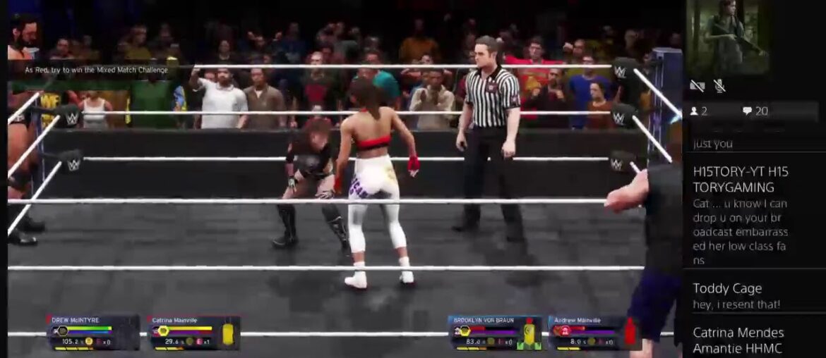 WWE 2k20 MyPlayer Broadcast Part 31