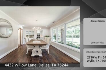4432 Willow Lane, Dallas, TX 75244