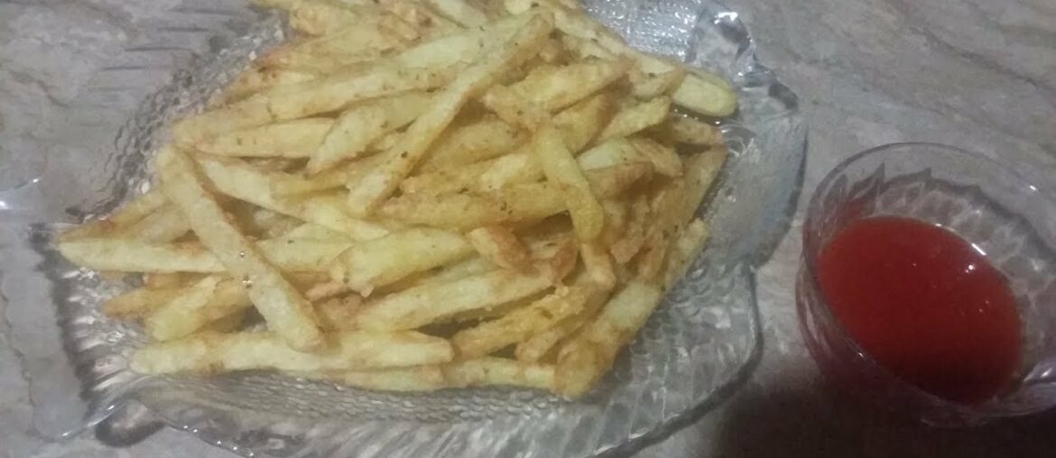 Crispy French Fries Recipe In Urdu/Hindi, Easy Recipe For Crispy French Fries at Home Cooking Hacks