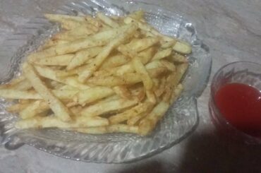 Crispy French Fries Recipe In Urdu/Hindi, Easy Recipe For Crispy French Fries at Home Cooking Hacks