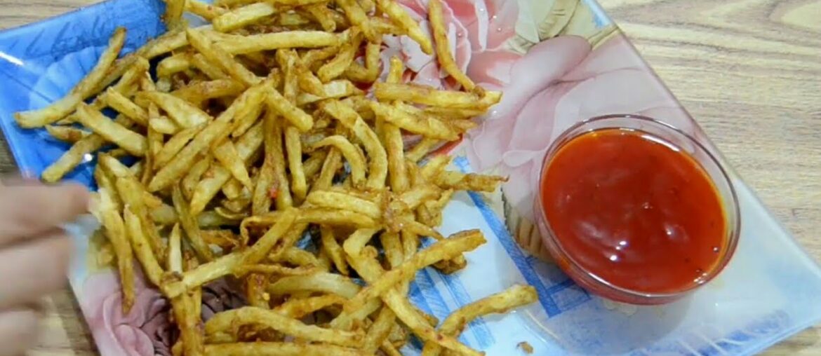 Masala french fries recipe . Mazidar french fries
