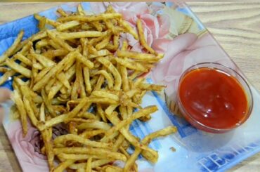 Masala french fries recipe . Mazidar french fries