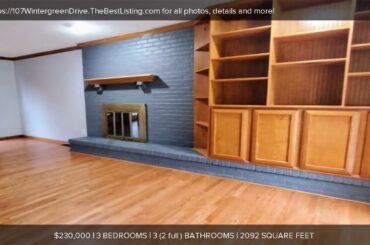 107 Wintergreen Drive, Noblesville, IN Presented by PROPERTY SISTERS OF INDIANA.