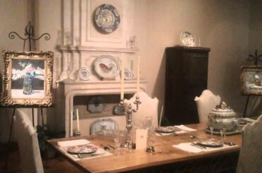 Coco Chanel Dining Room La Pausa Wendy Russell Reves French Riviera Dallas Museum of Art