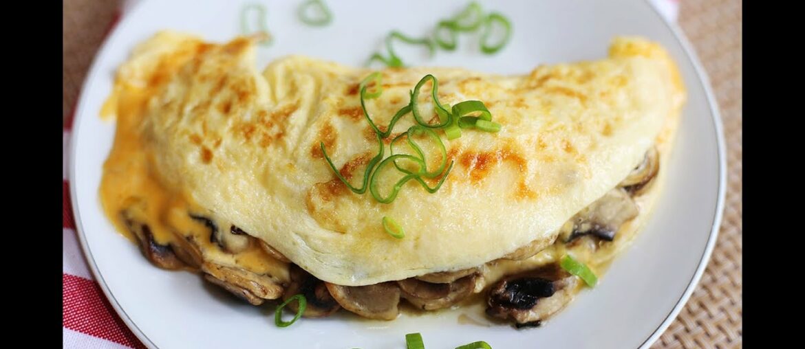 Mushroom Omelette : How to make mushroom omelette