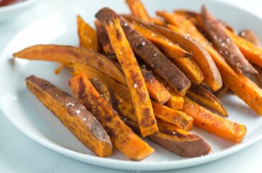 Easy Homemade Sweet Potato Fries Recipe - How to Make Baked Sweet Potato Fries