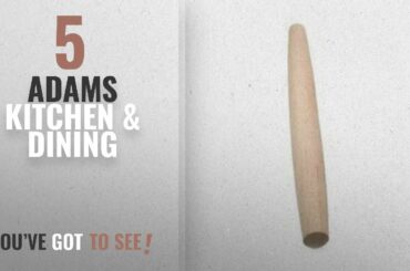 Adams Top 10 Kitchen & Dining [2018]: J.K. Adams FRP-1 Maple French Rolling Pin