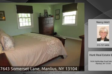 7643 Somerset Lane, Manlius, NY 13104