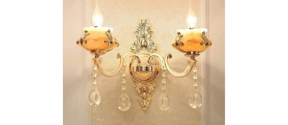 Wandlampe Deco Mural Vintage Lamp Luminaire Aplique Luz For Home Crystal Lampara De Pared Interior
