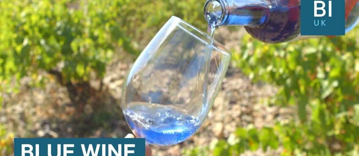 A Spanish startup is making wine that's naturally blue A Spanish startup is making wine that's naturally blue