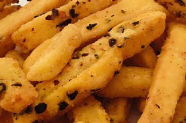 Crispy & Spicy French Fries Recipe:::Masala French Fries:::Papas fritas Picantes