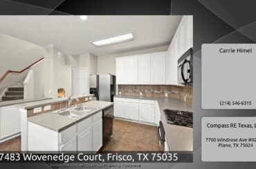 7483 Wovenedge Court, Frisco, TX 75035