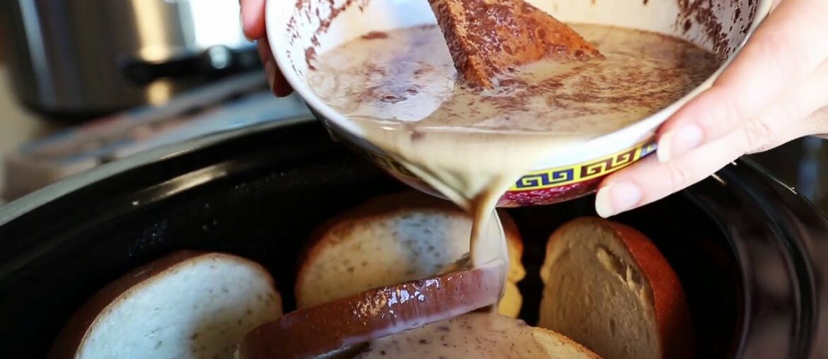 Slow Cooker Recipes – French Toast Slow Cooker Recipes - French Toast