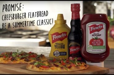 French’s Bacon Cheeseburger Flatbread Recipe | We Promise Great Taste