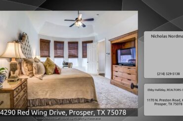 4290 Red Wing Drive, Prosper, TX 75078