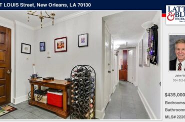 528 ST LOUIS Street New Orleans Louisiana Homes for Sale | www.latter-blum.com
