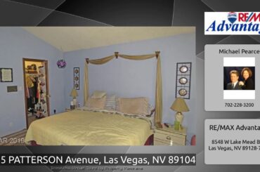 4215 PATTERSON Avenue, Las Vegas, NV 89104