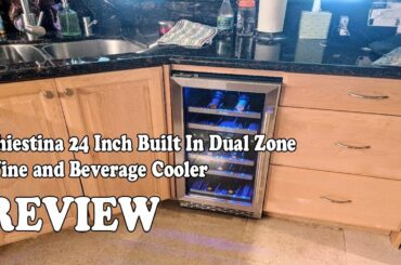 Phiestina 24 Inch Built In Dual Zone Wine and Beverage Cooler - Review 2019