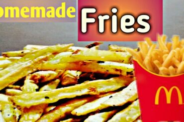 How to Make Crispy French Fries | Recipe | Homemade | Crispy Fries | Food | Juniors Squad