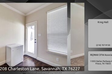 1208 Charleston Lane, Savannah, TX 76227