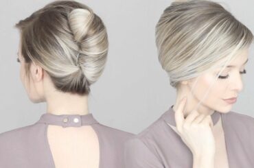 HOW TO: French Twist Updo Hair Tutorial