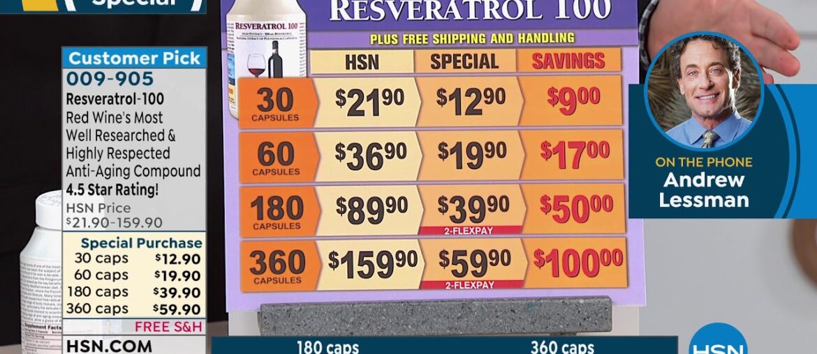 Resveratrol100  30 Capsules