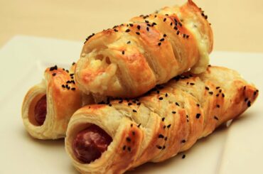 Sausage Puff Rolls Recipe - Knitted Turkish Borek