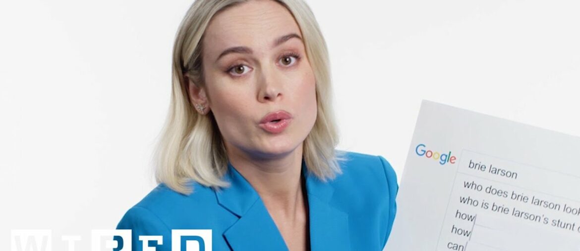 Brie Larson Answers the Web's Most Searched Questions | WIRED
