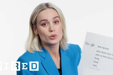 Brie Larson Answers the Web's Most Searched Questions | WIRED