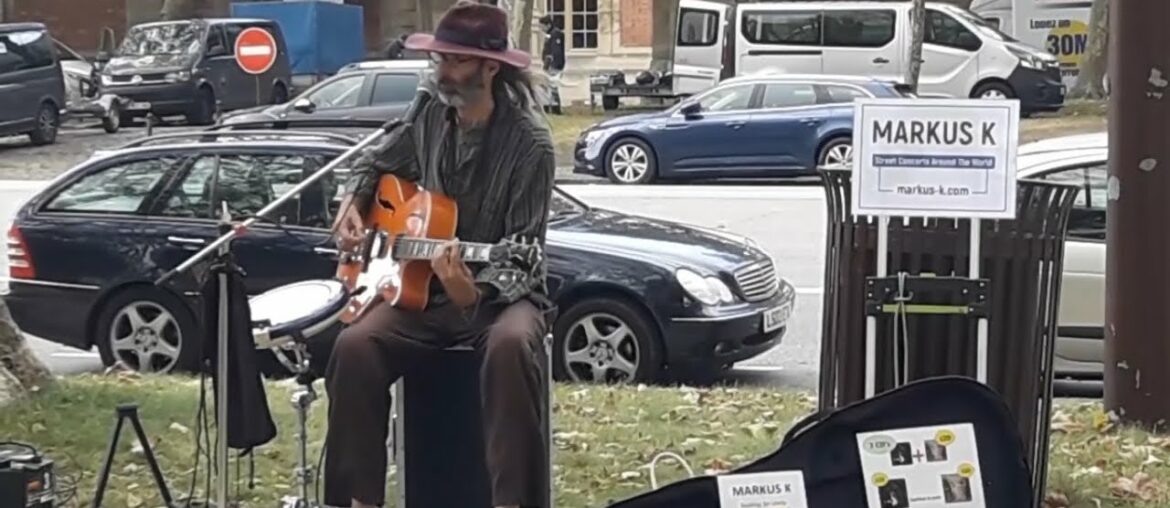 Busking Success in France and Germany in spite of Rain, Fines and Mosquitoes