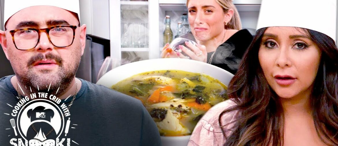 Snooki & Joey Make A Detox Soup (While Already Wasted 😵) | Cooking in the Crib w/ Snooki & Joey