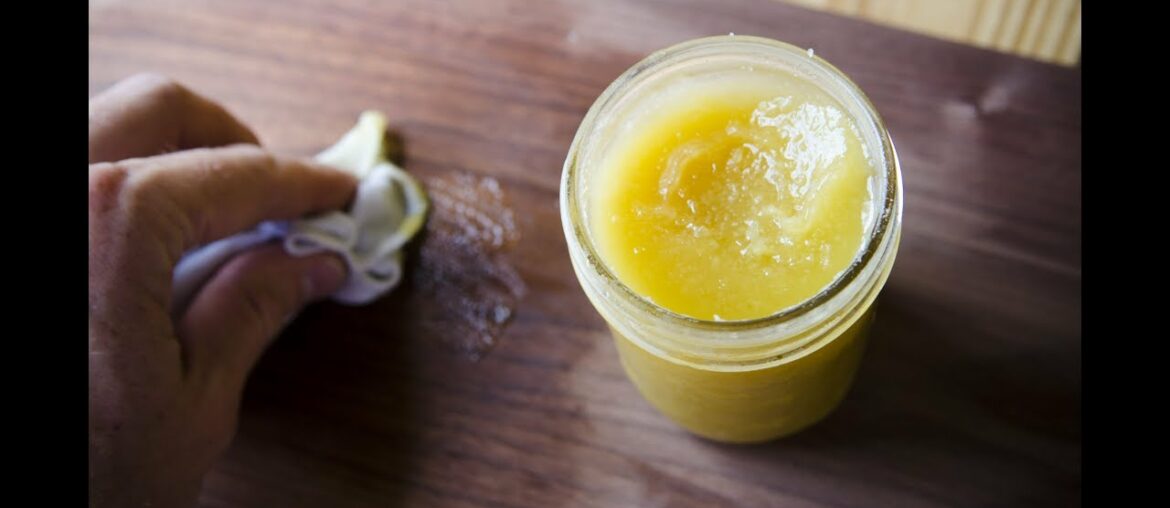 Make a Historic Beeswax, Oil & Turpentine Furniture Polish Finish Make a Historic Beeswax, Oil & Turpentine Furniture Polish Finish