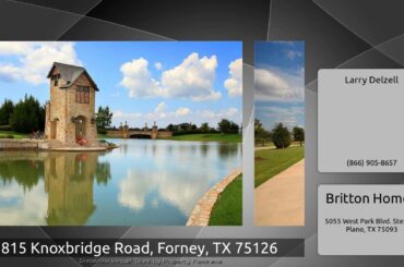 815 Knoxbridge Road, Forney, TX 75126