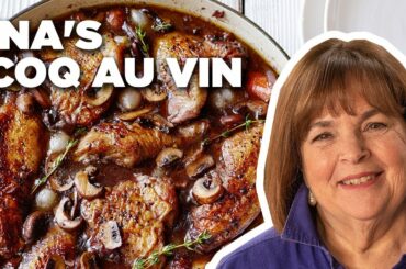 Barefoot Contessa Makes Coq Au Vin | Food Network