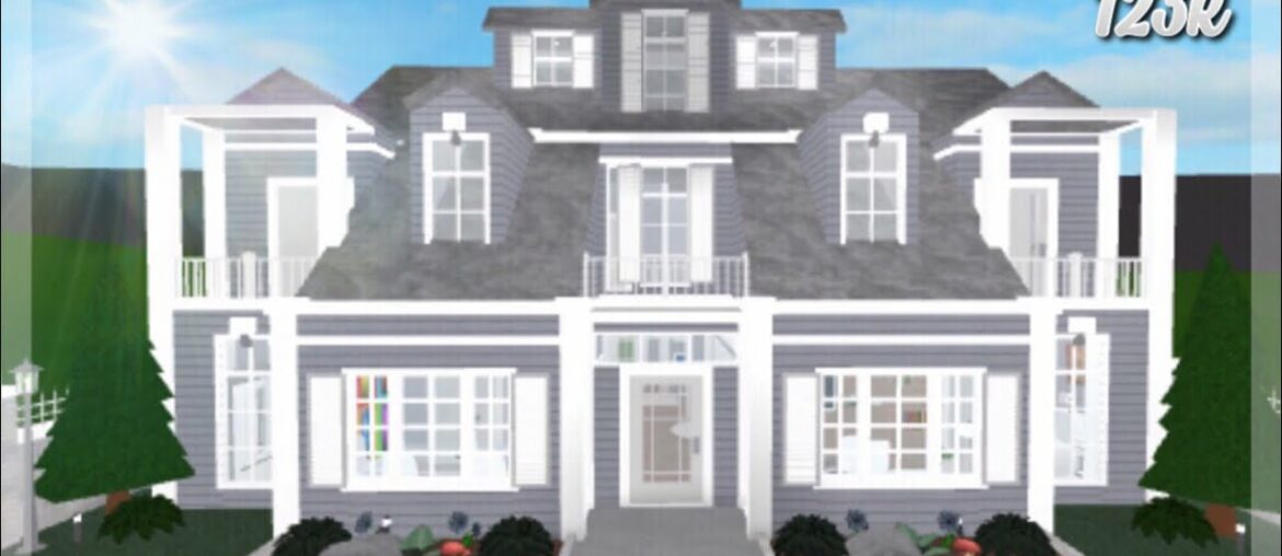 Bloxburg: French Family Mansion | Speed Build