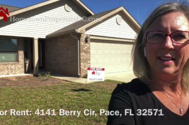 For Rent: 4141 Berry Cir Pace FL 32571