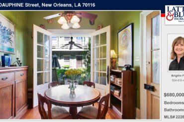 1427 DAUPHINE Street New Orleans Louisiana Homes for Sale | www.latter-blum.com