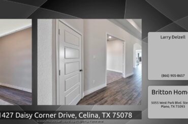1427 Daisy Corner Drive, Celina, TX 75078