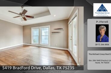 5419 Bradford Drive, Dallas, TX 75235