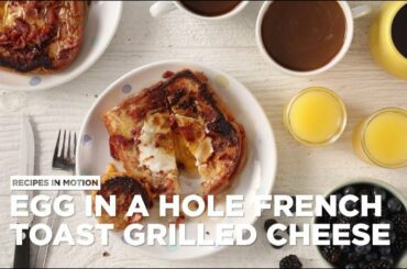 How to Make Egg in a Hole French Toast Grilled Cheese | Brunch Recipes | Allrecipes.com