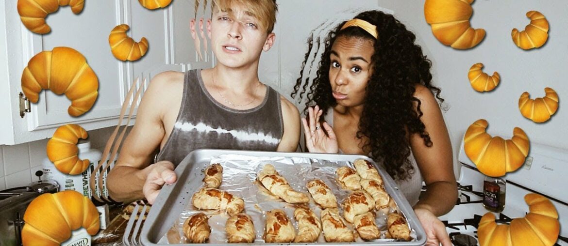 2 AMÉRICAINS TENTENT DE FAIRE DES CROISSANTS 🥐 | DamonAndJo 2 AMÉRICAINS TENTENT DE FAIRE DES CROISSANTS 🥐 | DamonAndJo