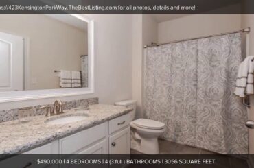 423 Kensington Park Way, Waxhaw, NC Presented by Karin Hull.