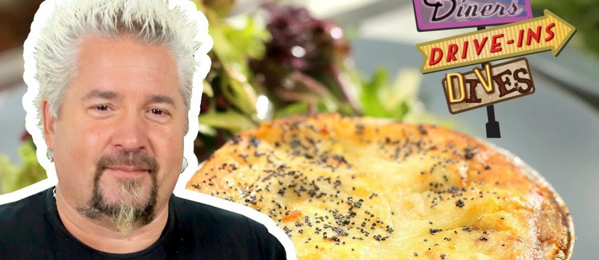 Beef and Red Wine Pie on #DDD with Guy Fieri | Food Network Beef and Red Wine Pie on #DDD with Guy Fieri | Food Network