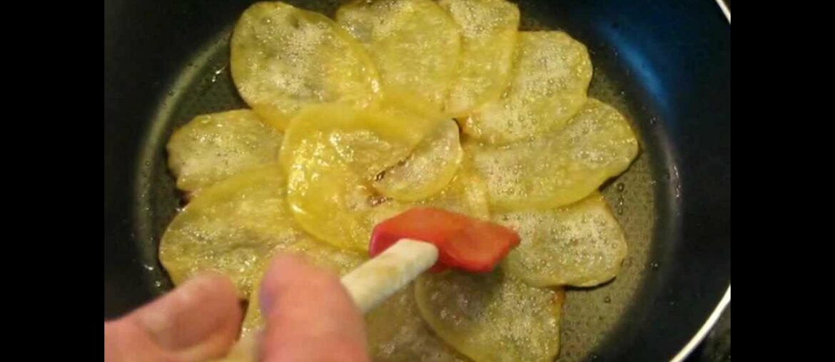 Potato Galette (classic French garnish) professional cooking recipe Potato Galette (classic French garnish) professional cooking recipe